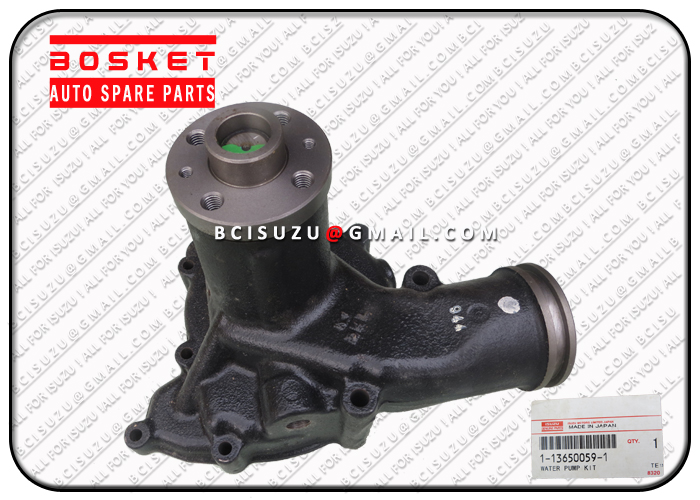 1136500591 1-13650059-1 Water Pump Asm With Gasket For ISUZU 6SD1 Engine 