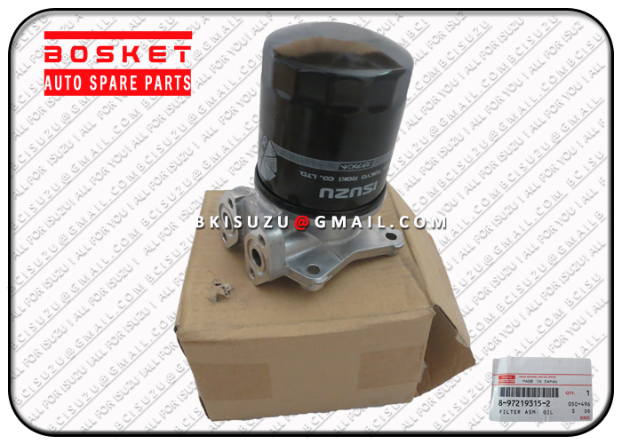 8972193152 8-97219315-2 Oil Filter Asn For ISUZU 4JG1 Engine 