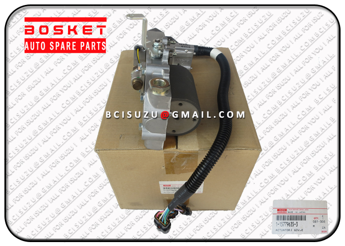 1157796353 Governor Electric Actuator For Isuzu CXZ81K 10PE1  1-15779635-3 