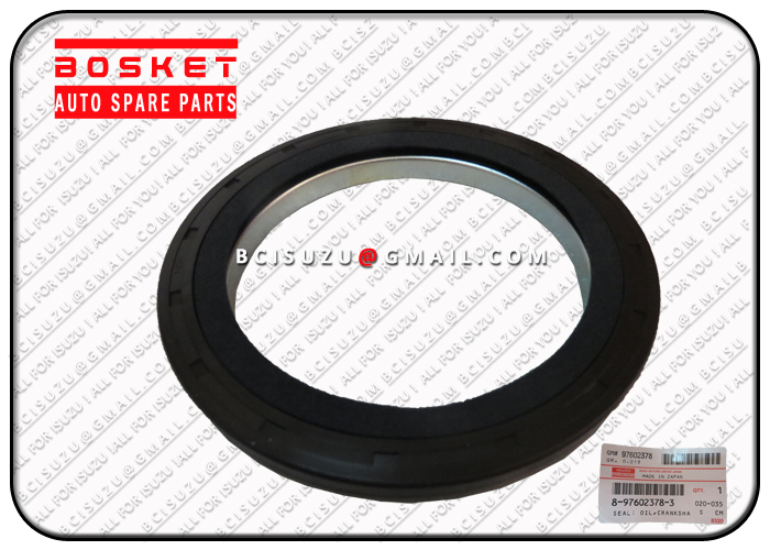 8-97602378-0 8976023780 Crankshaft Front Oil Seal Suitable for ISUZU FSR FVR 4HK1 4HF1 6HK1 