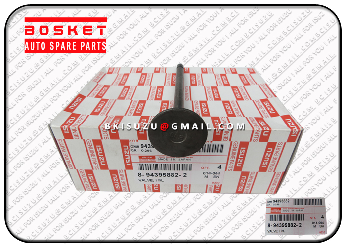 8-94395882-2 8943958822 Inlet Valve Suitable for ISUZU 4HK1 6HK1 