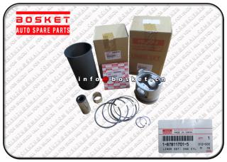 1-87811701-5 1878117015 Engine Cylinder Liner Set Suitable For ISUZU FRR FVR32 6HE1T 