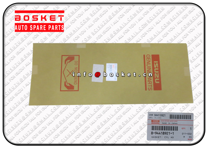 8-94418921-1 8944189211 Cylinder Head Gasket Suitable For ISUZU NKR NPR 4BG1