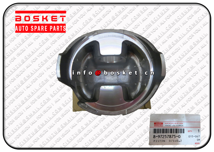 8-97257875-0 8972578750 Piston Suitable For ISUZU XD 4LE1 