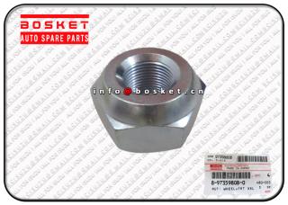 8-97359808-0 8-94427549-1 8973598080 8944275491 Front Axle Wheel Nut Suitable For ISUZU NPR NKR 4HE1