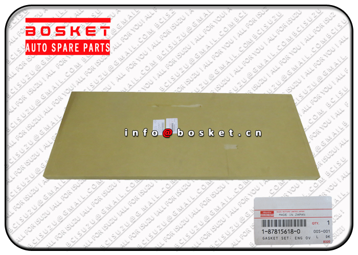 1-87815618-0 1-87813298-1 1878156180 1878132981 Engine Overhaul Gasket Set Suitable For ISUZU XE 6HK