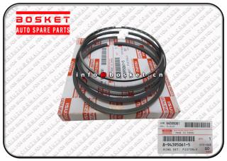 8-94395061-5 8943950615 Piston Ring Set Suitable For ISUZU EVZ FSR FTR LT132 6HE1T