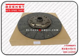 1312600290 1-31260029-0 Clutch Disc Suitable For ISUZU CYZ 10PE1 