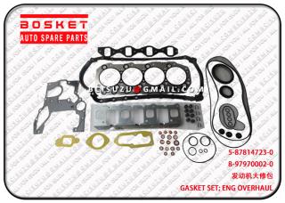 5878147230 5-87814723-0 Engine Overhaul Gasket Set Suitalbe For ISUZU NKR 4JH1