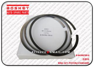 8943907990 8-94390799-0 Standard Piston Ring Set Suitable for ISUZU FRR FRR33 6HH1 