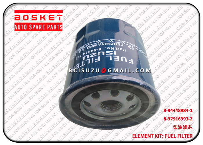 8944489841 8-94448984-1 Fuel Filter Element Kit Suitable for  ISUZU TFR D-MAX 4JA1