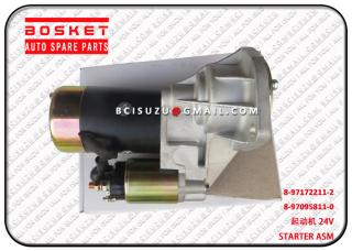 8971722112 8-97172211-2 Starter Assembly Suitable for ISUZU NKR NPR NPR66 4HF1 