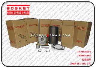 1878116653 1-87811665-3 Engine Cylinder Liner Set Suitable for ISUZU FRR FVR33 6HH1