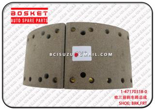 1471703180 1-47170318-0 Front Brake Shoe Suitable for ISUZU CXZ CYZ 6WF1 