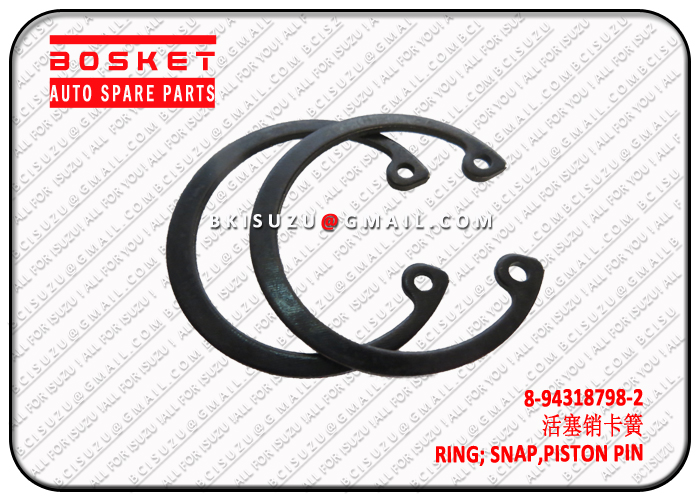 8943187982 8-94318798-2 Piston Pin Snap Ring Suitable for ISUZU FSR33 6HH1 