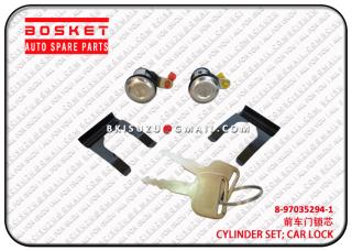 8970352941 8-97035294-1 Car Lock Cylinder Set Suitable for ISUZU NKR55 4JB1 
