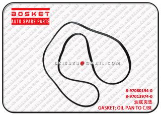 8970801940 8-97080194-0 Oil Pan To Cylinder Block Gasket Suitale for ISUZU NKR55 4JB1 