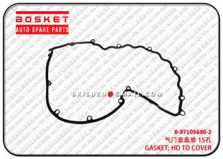 8971056902 8-97105690-2 Head To Cover Gasket Suitale for ISUZU NPR66 4HF1 