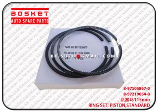8971058670 8-97105867-0 Standard Piston Ring Set Suitable for ISUZU 4HG1 