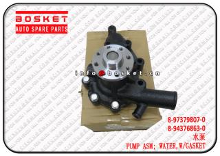 8-97379807-0 8-94376863-0 8973798070 8943768630 With Gasket Water Pump Assembly Suitable for ISUZU C