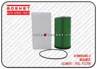 8-98092481-1 8980924811 Fuel Filter Element Suitable for ISUZU FCFGGG 6WG1 