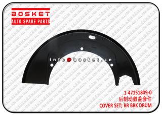 1-47151809-0 1471518090 Rear Brake Drum Cover Set Suitable for ISUZU EXZ 6WF1 