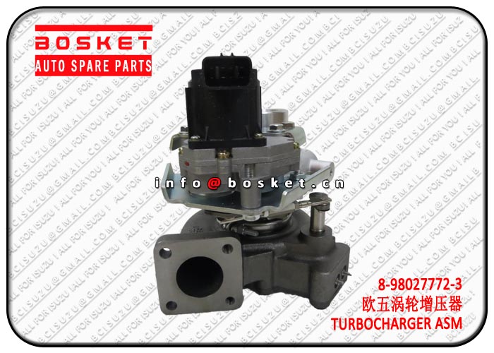 8-98027772-3 8980277723 Turbocharger Assembly Suitable for ISUZU FCFGGG 4HK1 