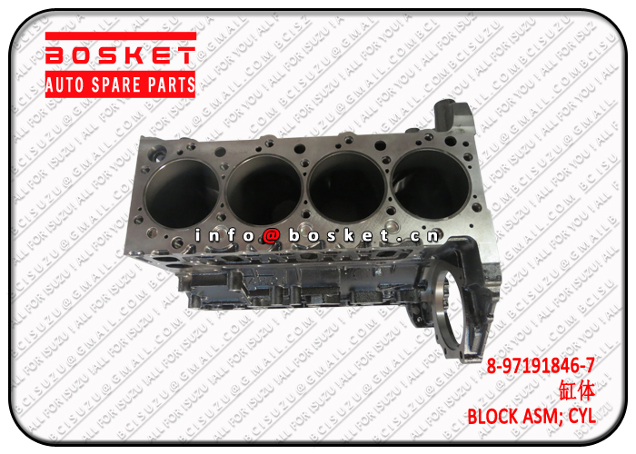 8-98204534-1 8-97173726-7 8982045341 8971737267 Cylinder Block Assembly Suitable for ISUZU 4HG1 