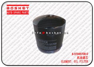 8-97049708-0 8970497080 Oil Filter Element Suitable for ISUZU TFR54 4JA1 