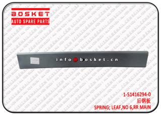 1-51416294-0 1514162940 Rear Main No 6 Leaf Spring Suitable for ISUZU CXZ CYZ EXZ 