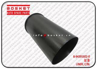 8-94391602-0 8943916020 Cylinder Block Liner Suitable for ISUZU FRR 4HK1 6HK1 