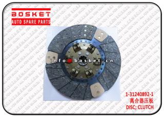 1-31240892-1 1312408921 Clutch Disc Suitable for ISUZU CXZ81 10PE1 