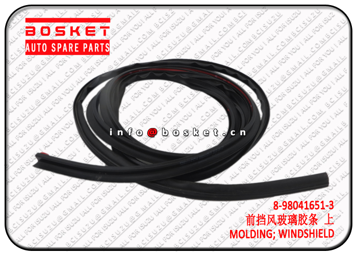 8-98041651-3 8980416513 Windshield Molding Suitable for