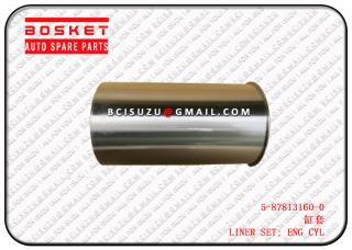 5878131600 5-87813160-0 Engine Cylinder Liner Set Suitable for ISUZU NKR 4BE1 
