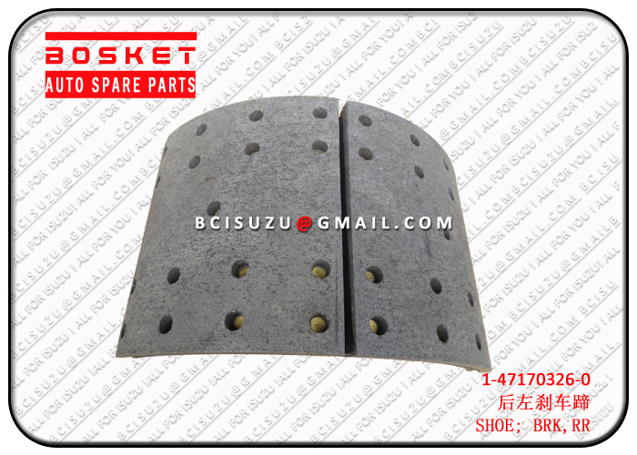 1471703260 1-47170326-0 Rear Brake Shoe Suitable for ISUZU CXZ 