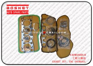 5878150350 5-87815035-0 Engine Overhaul Gasket Set Suitable for ISUZU 4HK1 