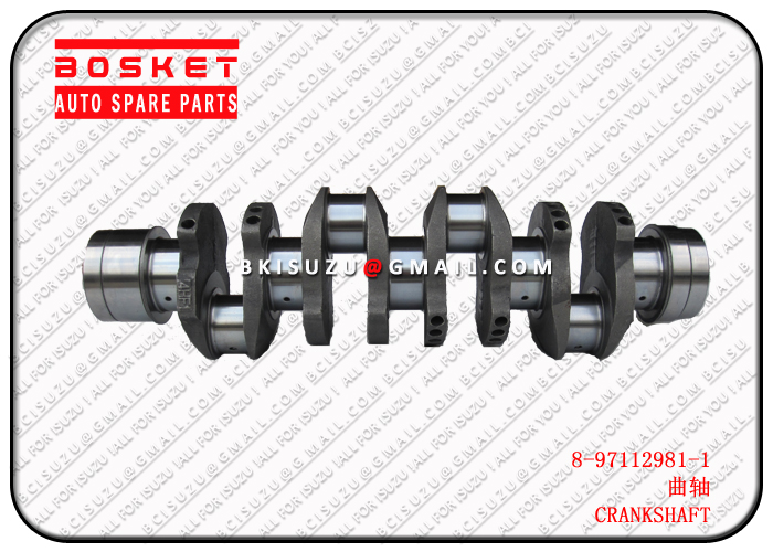 8971129811 8-97112981-1 Crankshafte Suitable for ISUZU NPR66 4HF1 