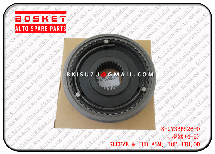 8973665260 8-97366526-0 Outside Diameter Top-4th Sleeve&Hub Assembly Suitable for ISUZU MYY5T 