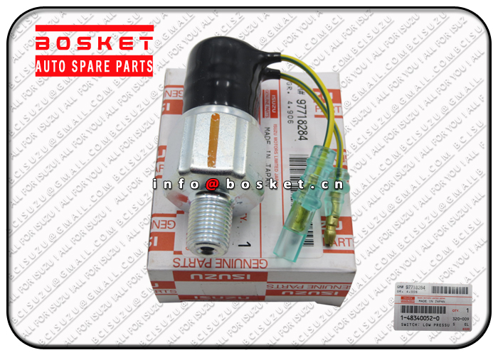 Air Tank Low Pressure Gage Switch Suitable for ISUZU CVR CXZ CYZ 1-48340052-0 1483400520 