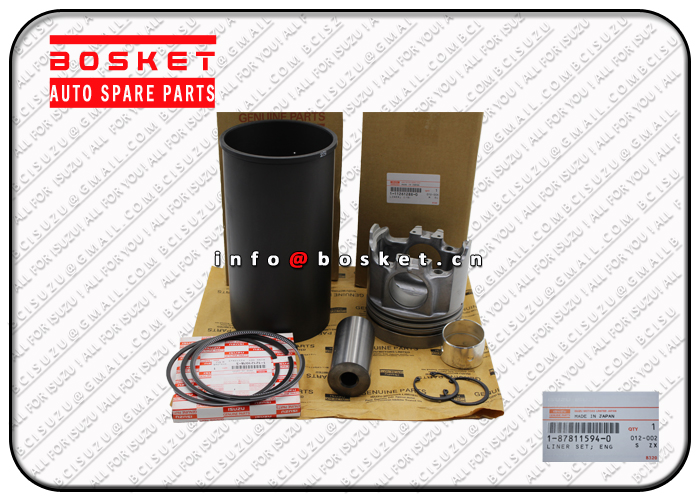 Engine Cylinder Liner Set Suitable for ISUZU 6RB1 1878115940 1-87811594-0 