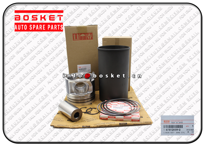 Engine Cylinder Liner Set Suitable for ISUZU 6WG1 1878128590 1-87812859-0 