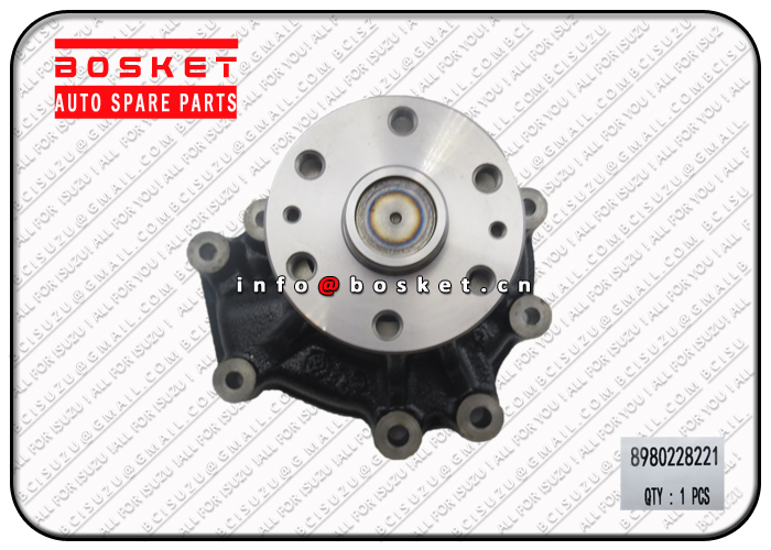 8980228220 J210-0290 8-98022822-0 J210-0290 With Gasket Water Pump Assembly Suitable for ISUZU EXCAV