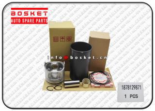 1-87812987-0 1-87813767-1 1878129870 1878137671 Engine Cylinder Liner Set Suitable for ISUZU 6HK1 