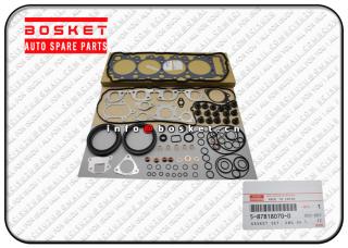 Engine Overhaul Gasket Set Suitable for ISUZU NPR 5-87818070-0 5878180700
