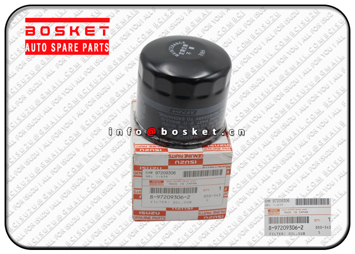 Sub Oil Filter Suitable for ISUZU UBS 4JX1 8-97209306-2 8972093062