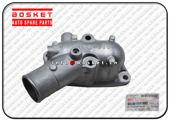 Water Outlet Pipe Suitable for ISUZU 4HK1 4HF1 8-97329914-0 8973299140