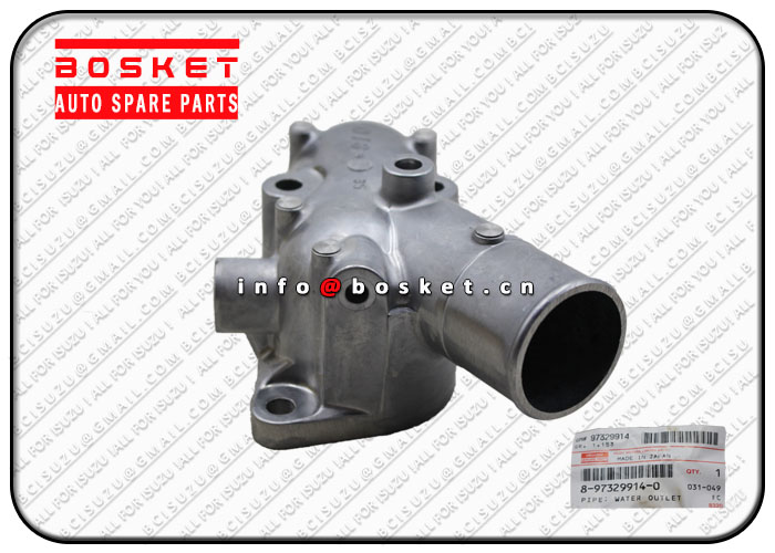 Water Outlet Pipe Suitable for ISUZU 4HK1 4HF1 8-97329914-0 8973299140