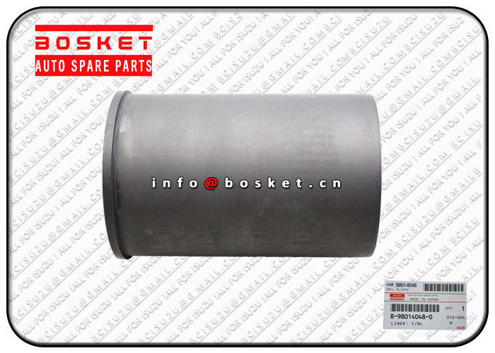 8980140480 8-98014048-0 Cylinder Block Liner Suitable for ISUZU 8980140480 8-98014048-0 Cylinder Block Liner Suitable for ISUZU