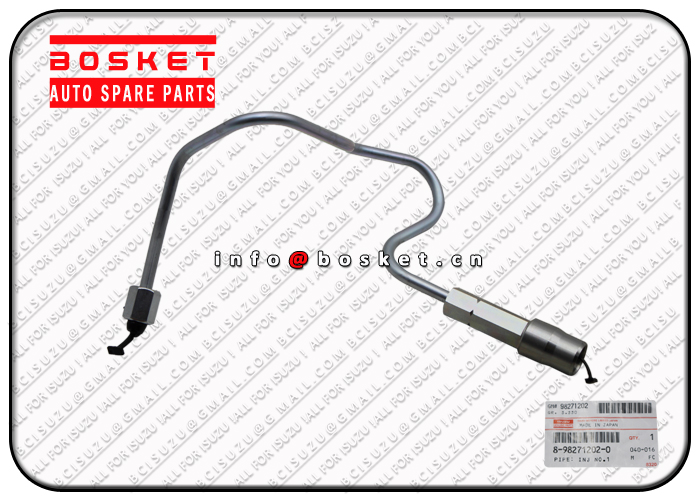 Injection Number 1 Pipe Suitable for ISUZU NPR75 4HK1 8982712020 8981853440 8-98271202-0 8-98185344-
