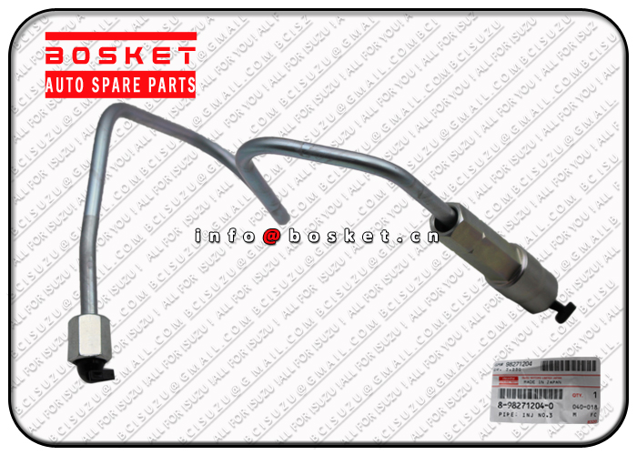 Injection Number 3 Pipe Suitable for ISUZU NPR75 4HK1 8982712040 8981853460 8980399360 8-98271204-0 